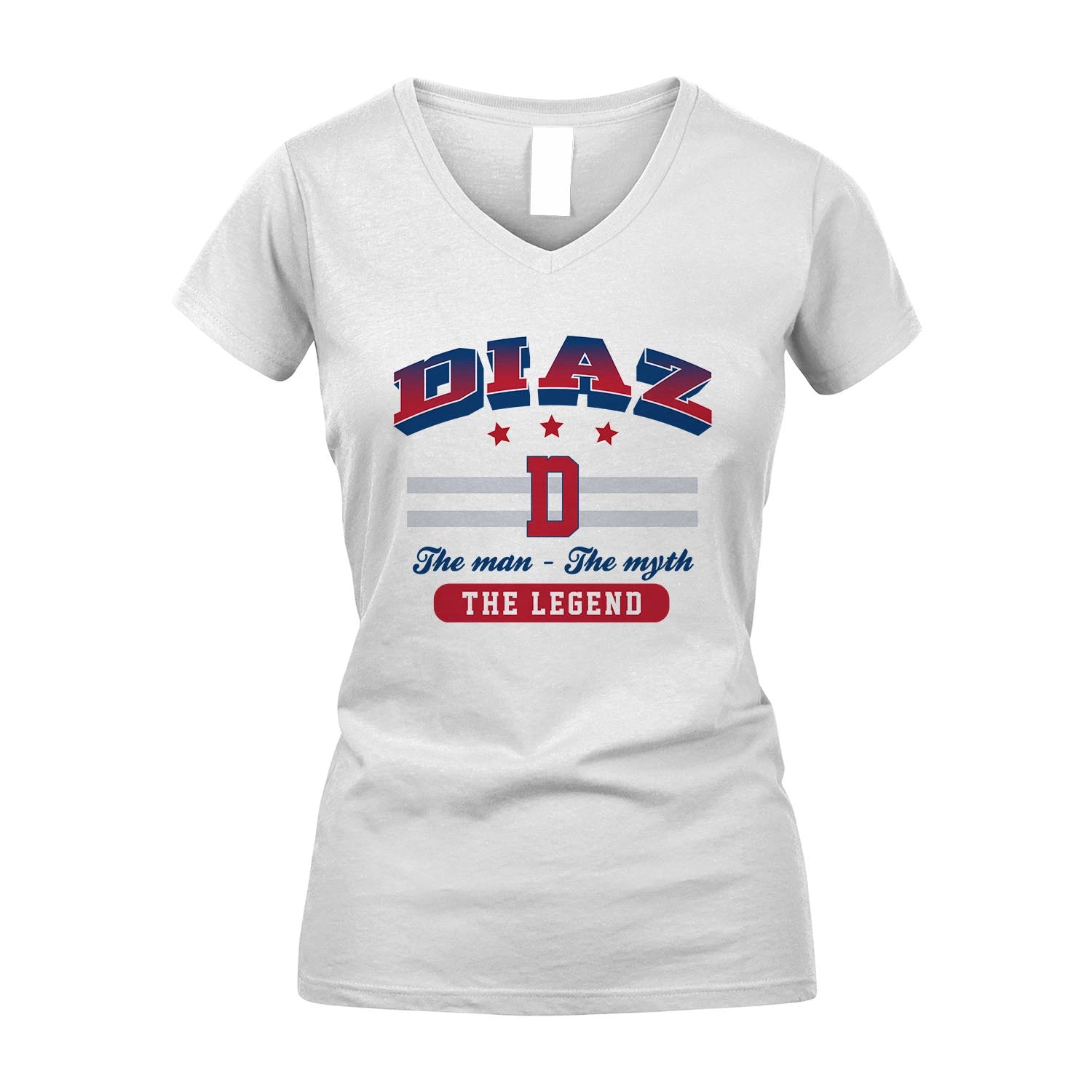 The Man The Myth The Legend With Your Name Shirt DIAZ M1-35