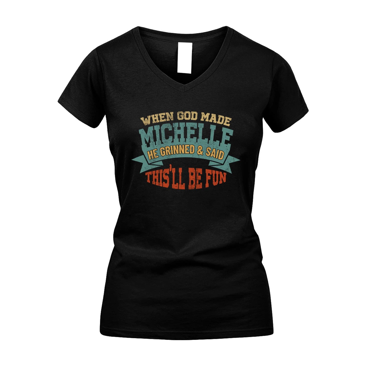 The Man The Myth The Legend Sporty Shirt MICHELLE M1-15