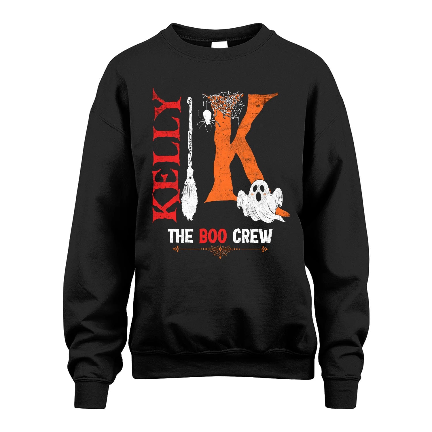 The Boo Crew Halloween With Your Name Shirt KELLY M1-23
