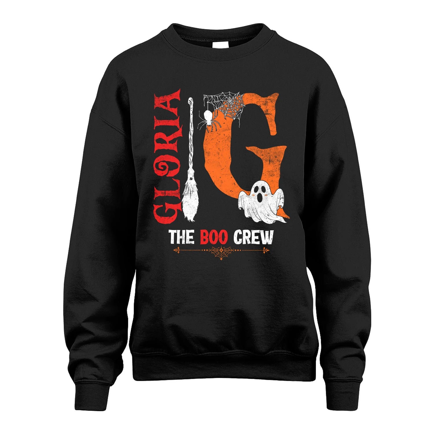 The Boo Crew Halloween With Your Name Shirt GLORIA M1-23