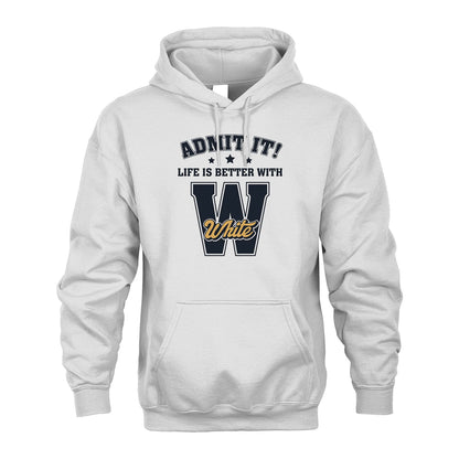Life Is Better With Your Name Shirt WHITE M1-17