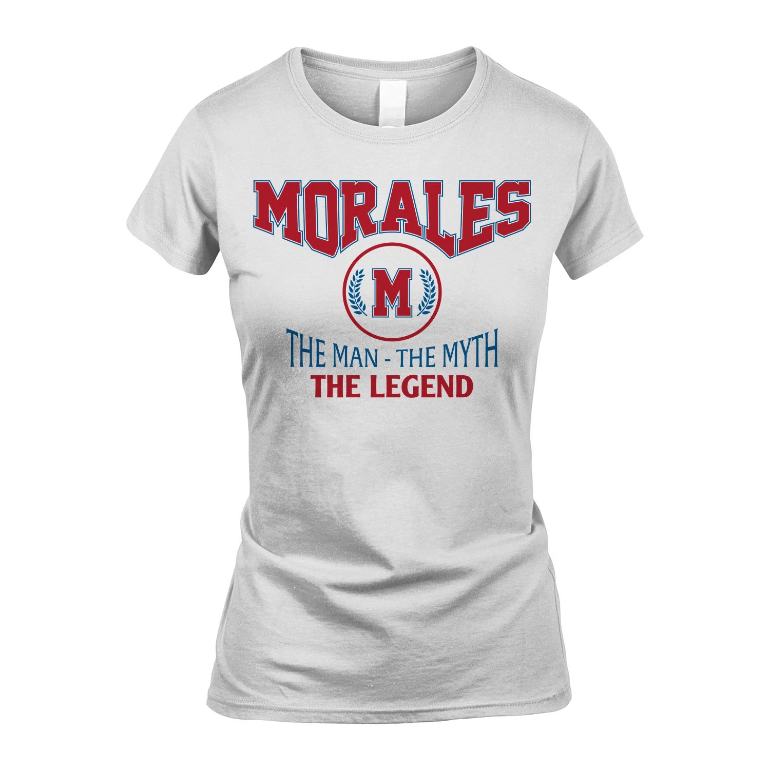The Man The Myth The Legend Jet Style Shirt MORALES M1-9
