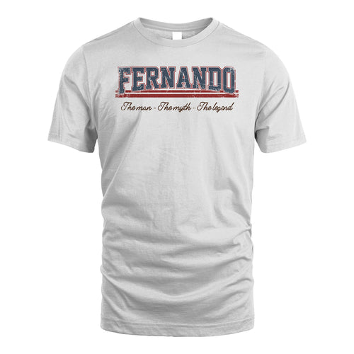 The Man The Myth The Legend Vintage Shirt FERNANDO M1-6