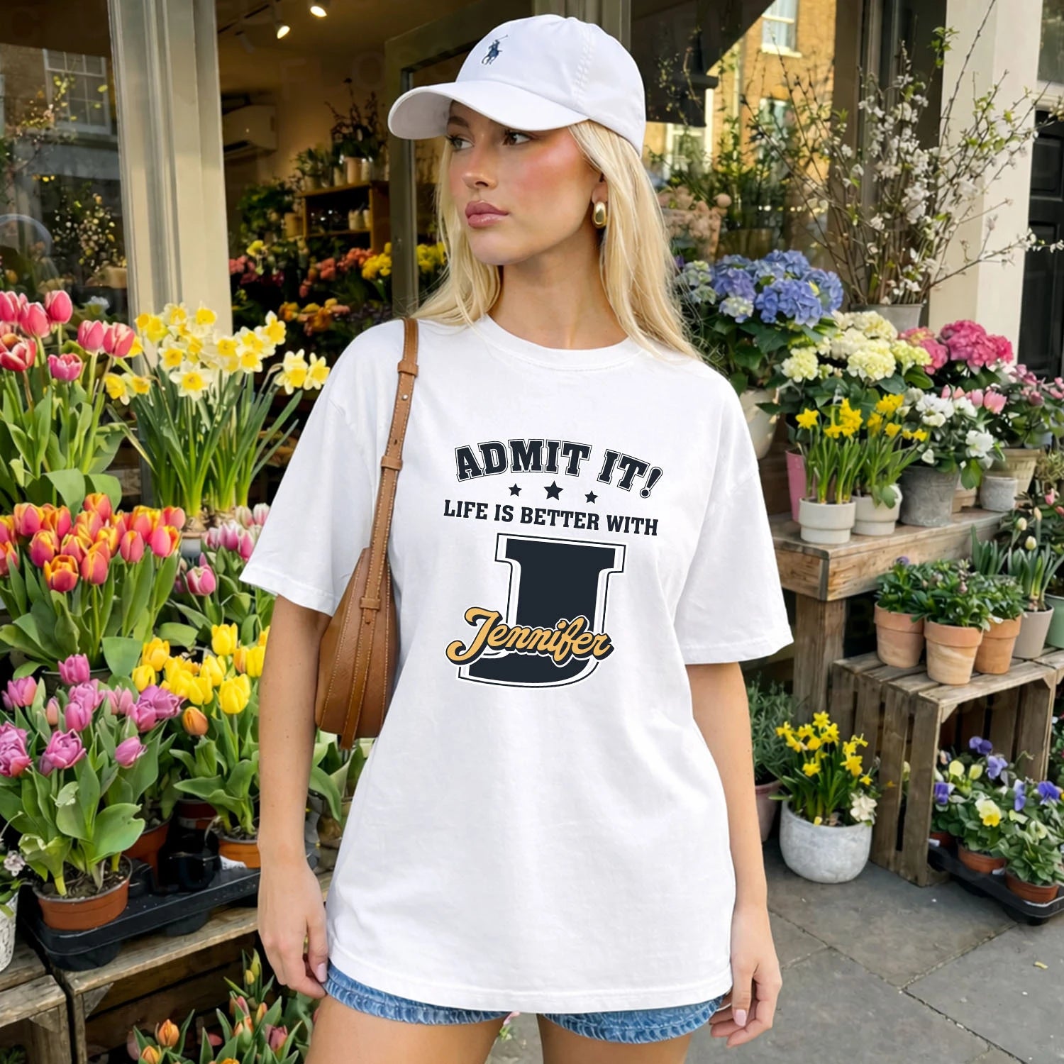 Life Is Better With Your Name Shirt JENNIFER M1-17