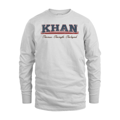 The Man The Myth The Legend Vintage Shirt KHAN M1-6