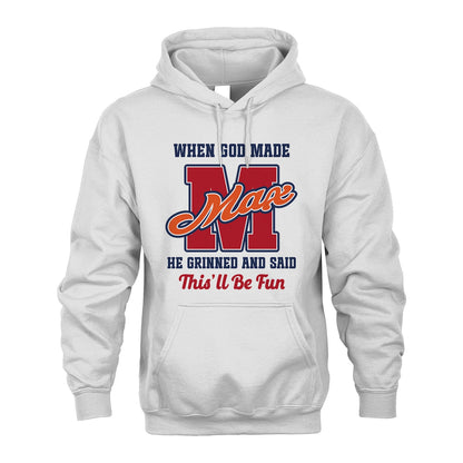 God Made Your Name Custom Shirt MAX M1-16