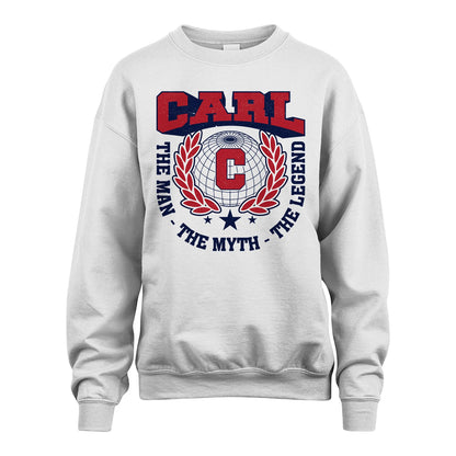 The Man The Myth The Legend Logo Shirt CARL M1-30