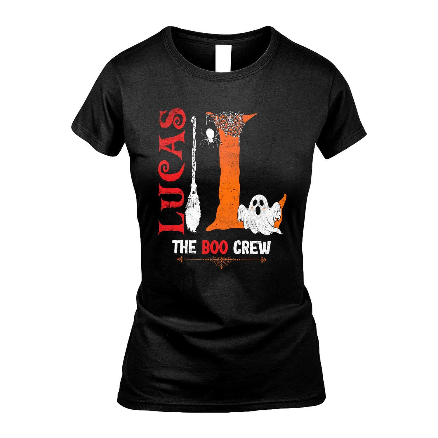 The Boo Crew Halloween With Your Name Shirt LUCAS M1-23