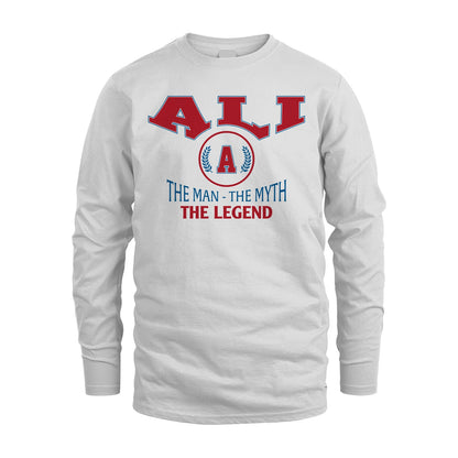 The Man The Myth The Legend Jet Style Shirt ALI M1-9
