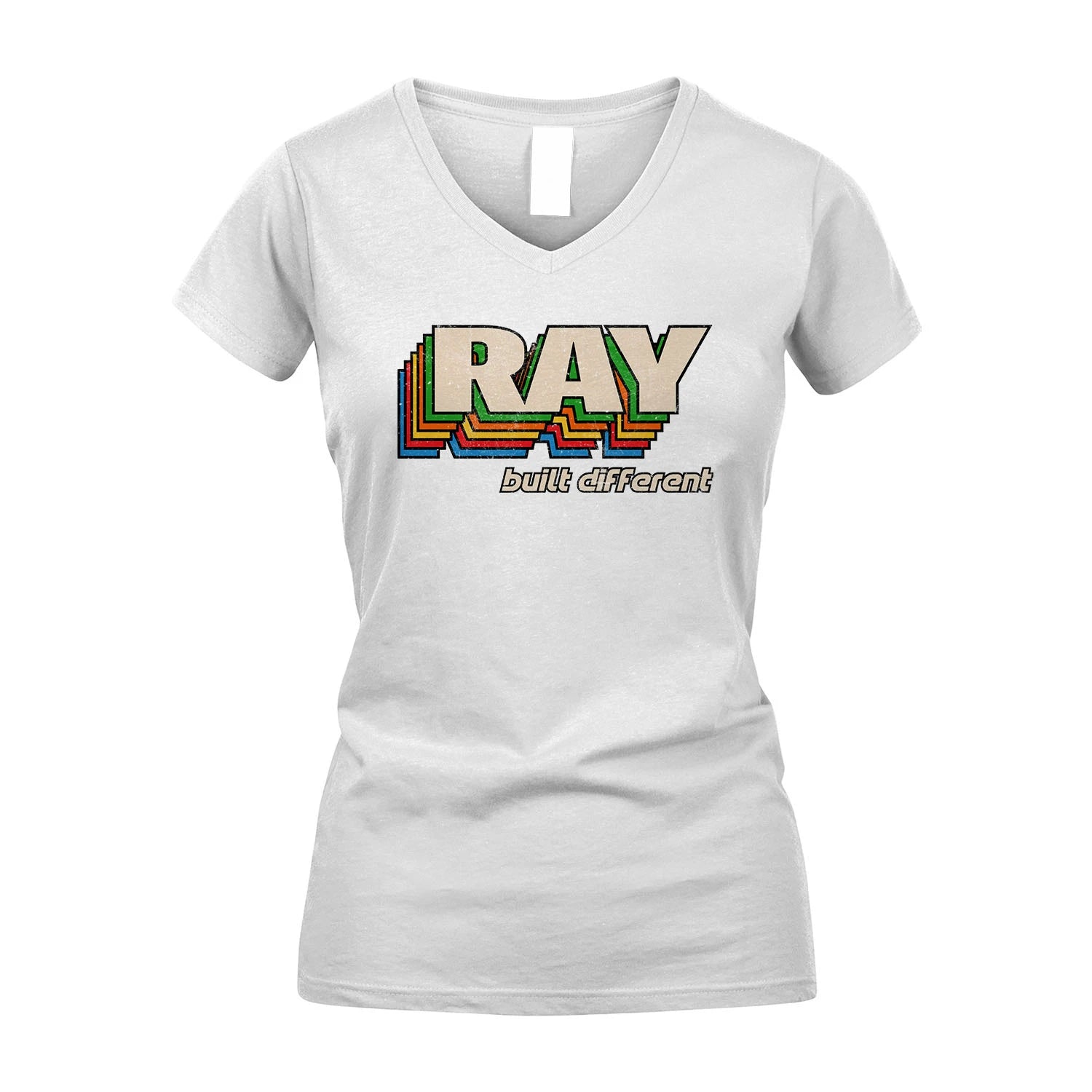 Your Name Built Different Retro Shirt RAY M1-26
