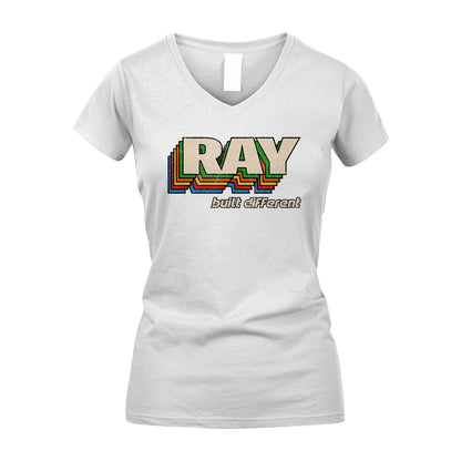 Your Name Built Different Retro Shirt RAY M1-26