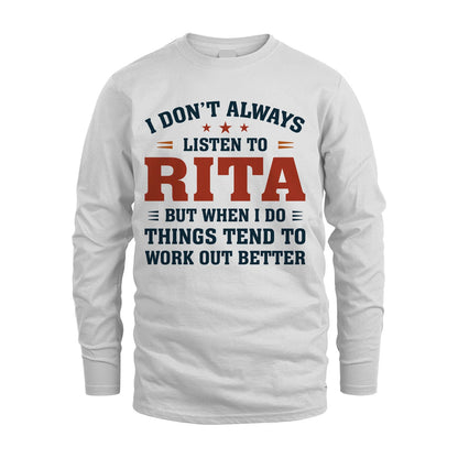 I Don't Always Listen To... RITA M1-2