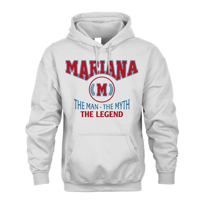 The Man The Myth The Legend Jet Style Shirt MARIANA M1-9