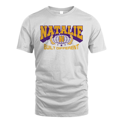 Your Name Built Different Sporty Shirt NATALIE M1-32