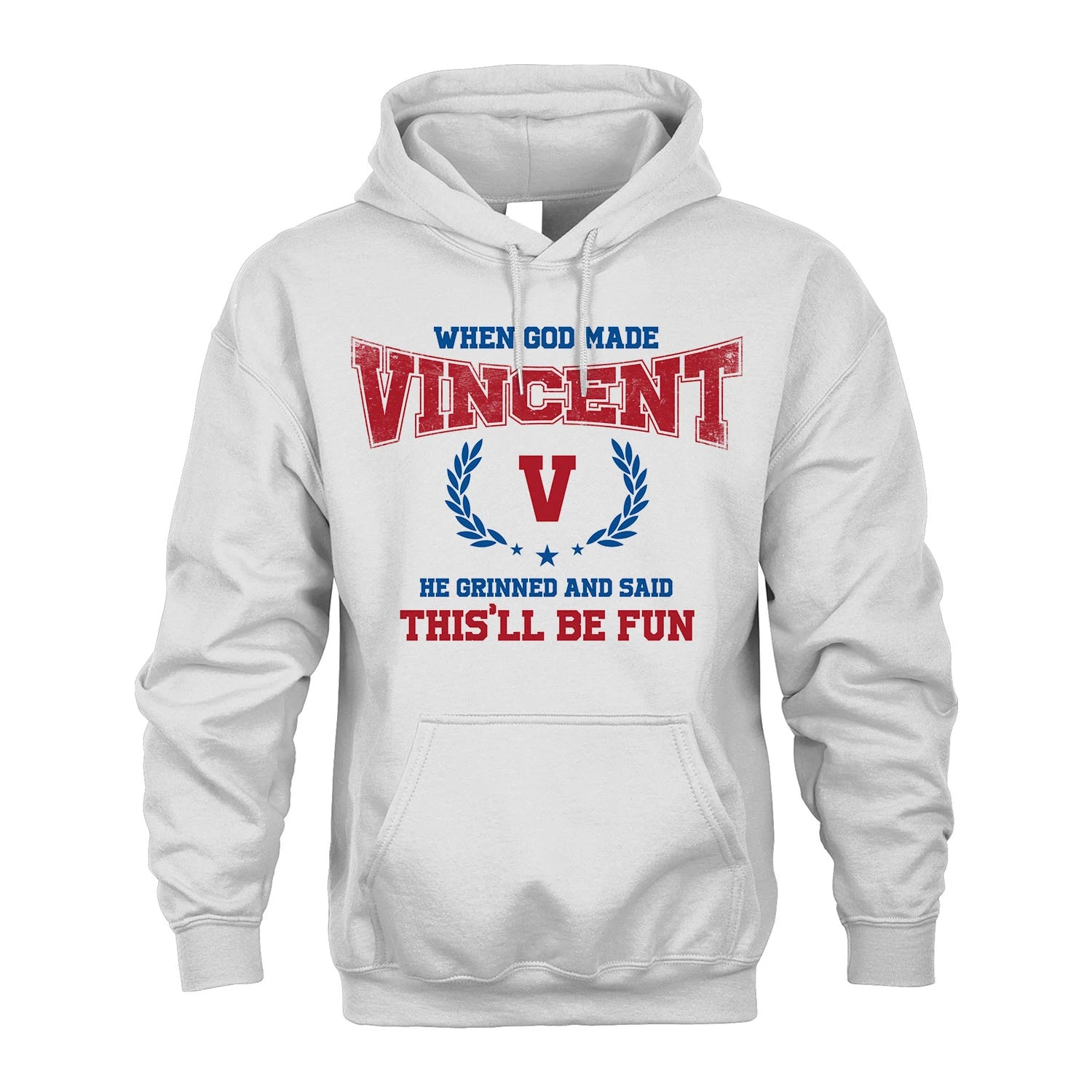 When God Made He Grinned And Said This'll Be Fun Shirt VINCENT M1-12