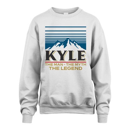 The Man The Myth The Legend Vintage Mountain Shirt KYLE M1-19