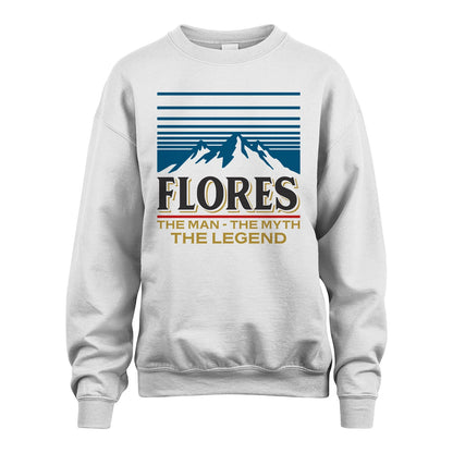 The Man The Myth The Legend Vintage Mountain Shirt FLORES M1-19