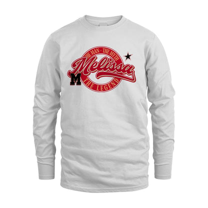 The Man The Myth The Legend Sporty Shirt MELISSA M1-14