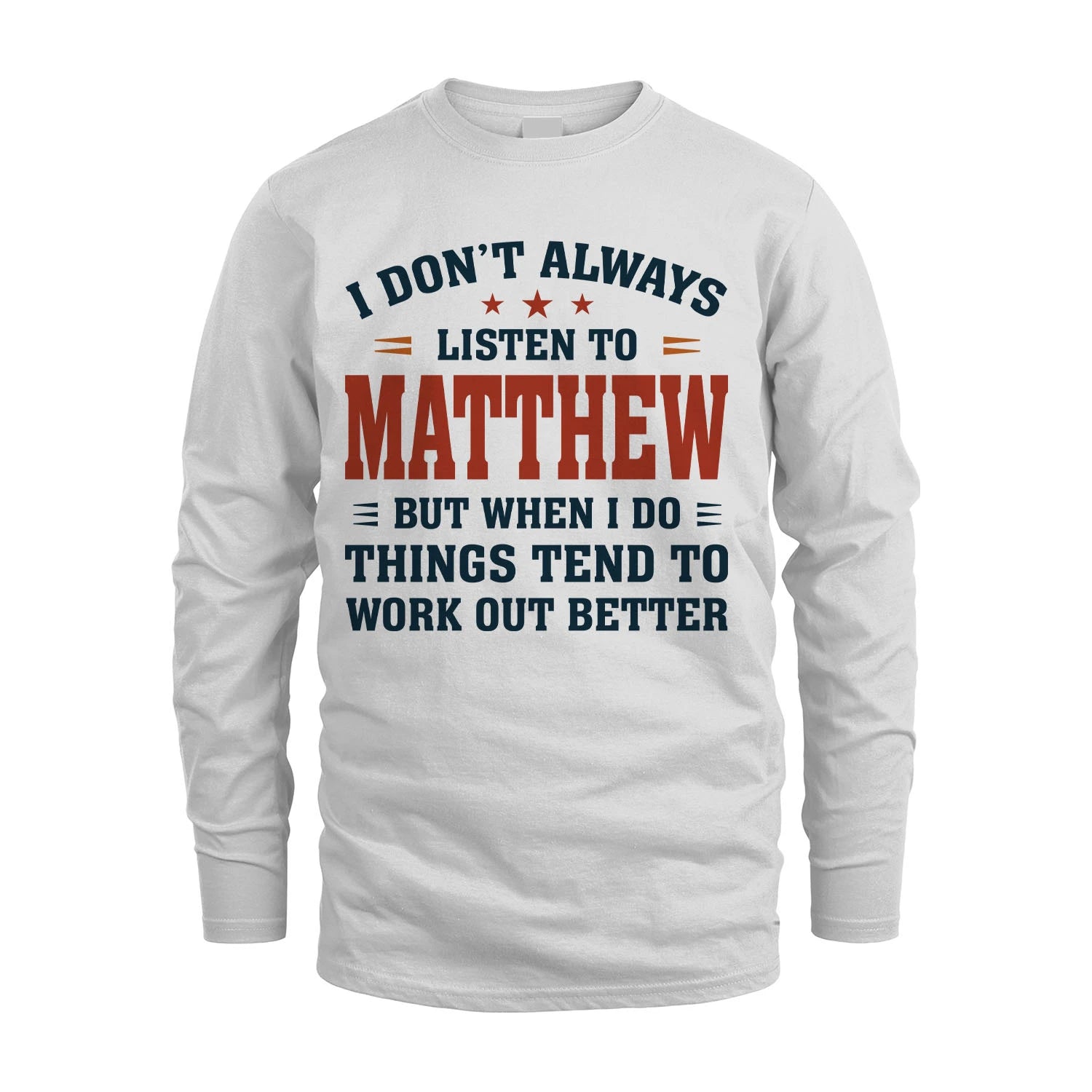 I Don't Always Listen To... MATTHEW M1-2
