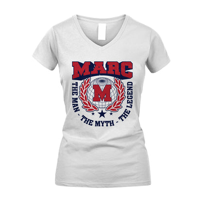 The Man The Myth The Legend Logo Shirt MARC M1-30