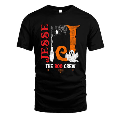 The Boo Crew Halloween With Your Name Shirt JESSE M1-23