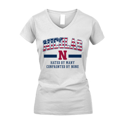 Hated By Many Confronted By None America Shirt NICOLAS M1-10