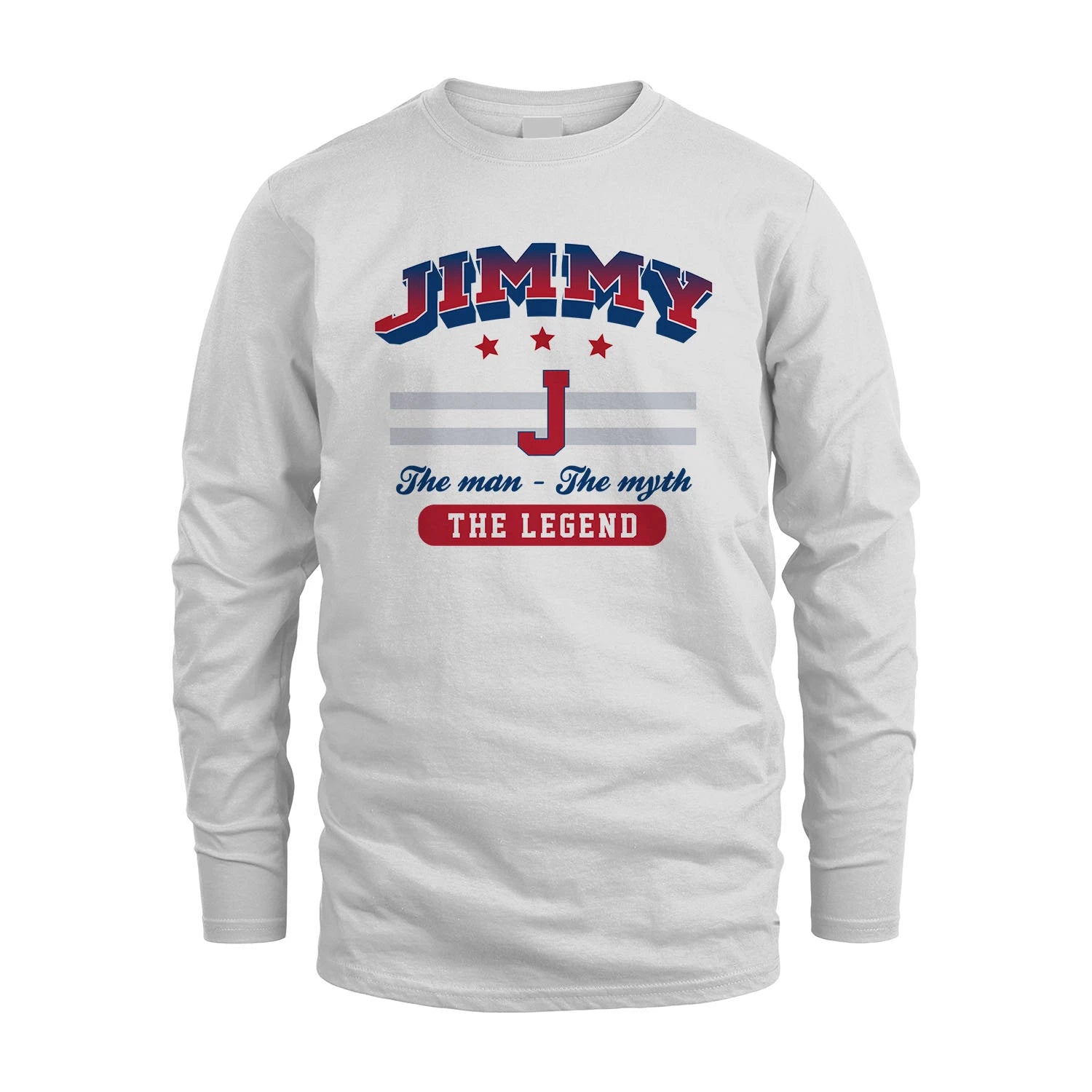 The Man The Myth The Legend With Your Name Shirt JIMMY M1-35