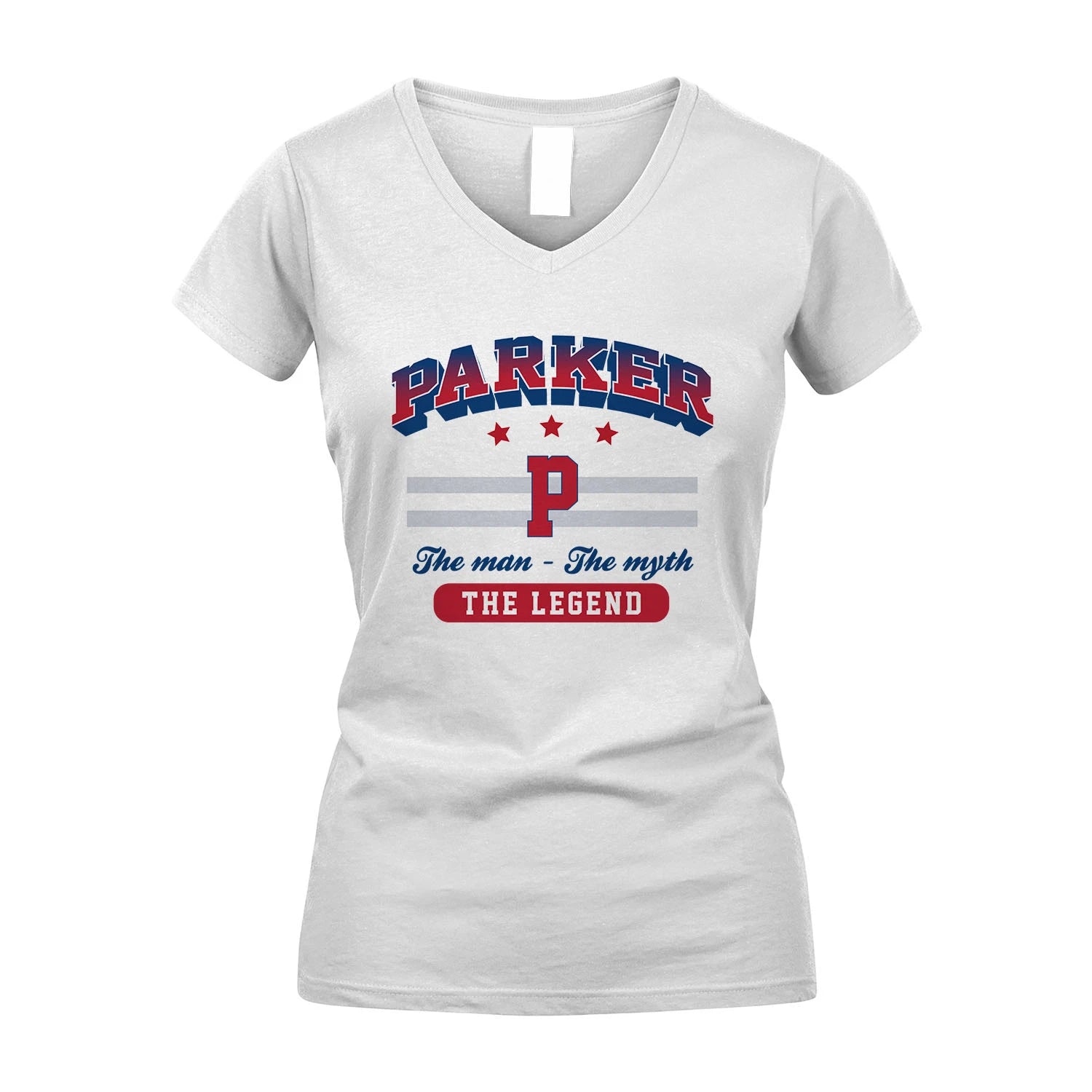 The Man The Myth The Legend With Your Name Shirt PARKER M1-35