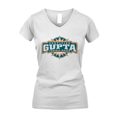 Certified Your Name Trouble Maker Shirt GUPTA M1-36
