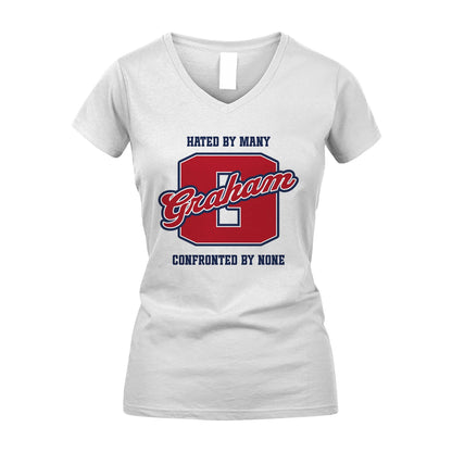 Hated By Many Confronted By None Personalized Name Shirt GRAHAM M1-8