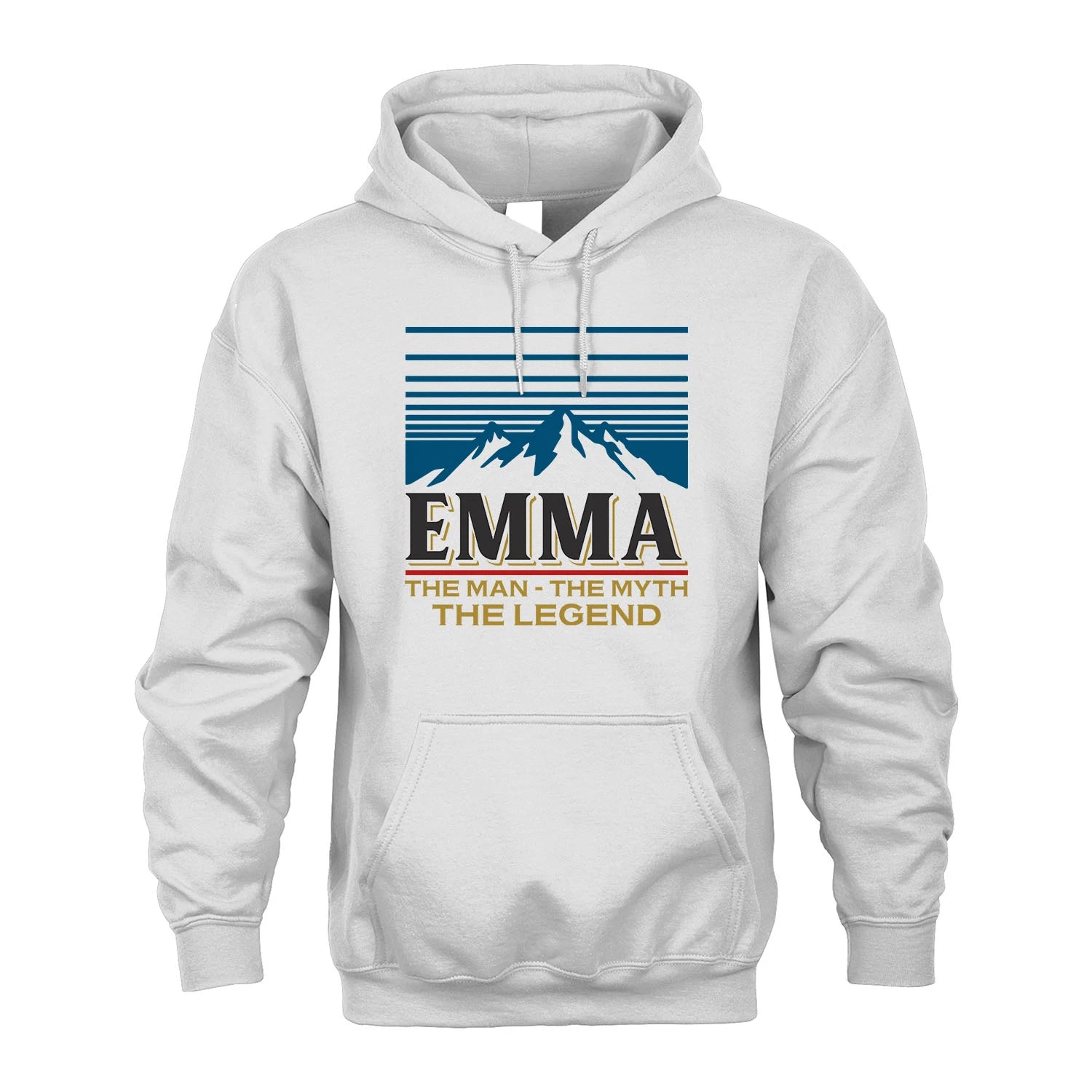 The Man The Myth The Legend Vintage Mountain Shirt EMMA M1-19