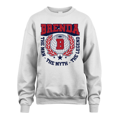 The Man The Myth The Legend Logo Shirt BRENDA M1-30