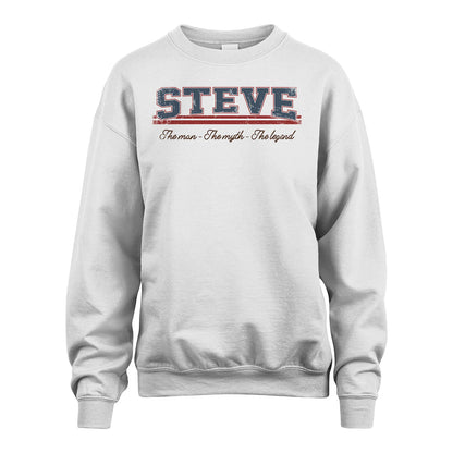 The Man The Myth The Legend Vintage Shirt STEVE M1-6