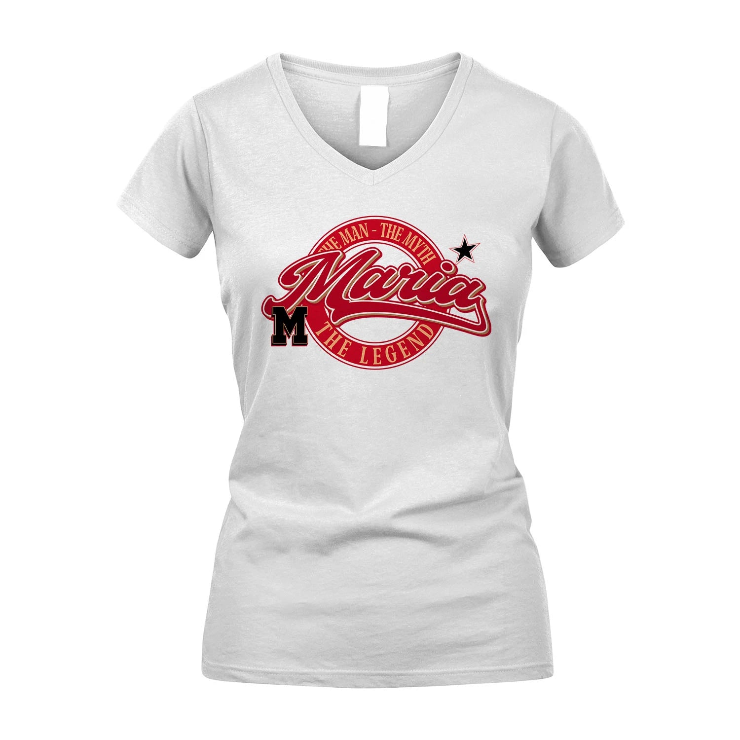 The Man The Myth The Legend Sporty Shirt MARIA M1-14