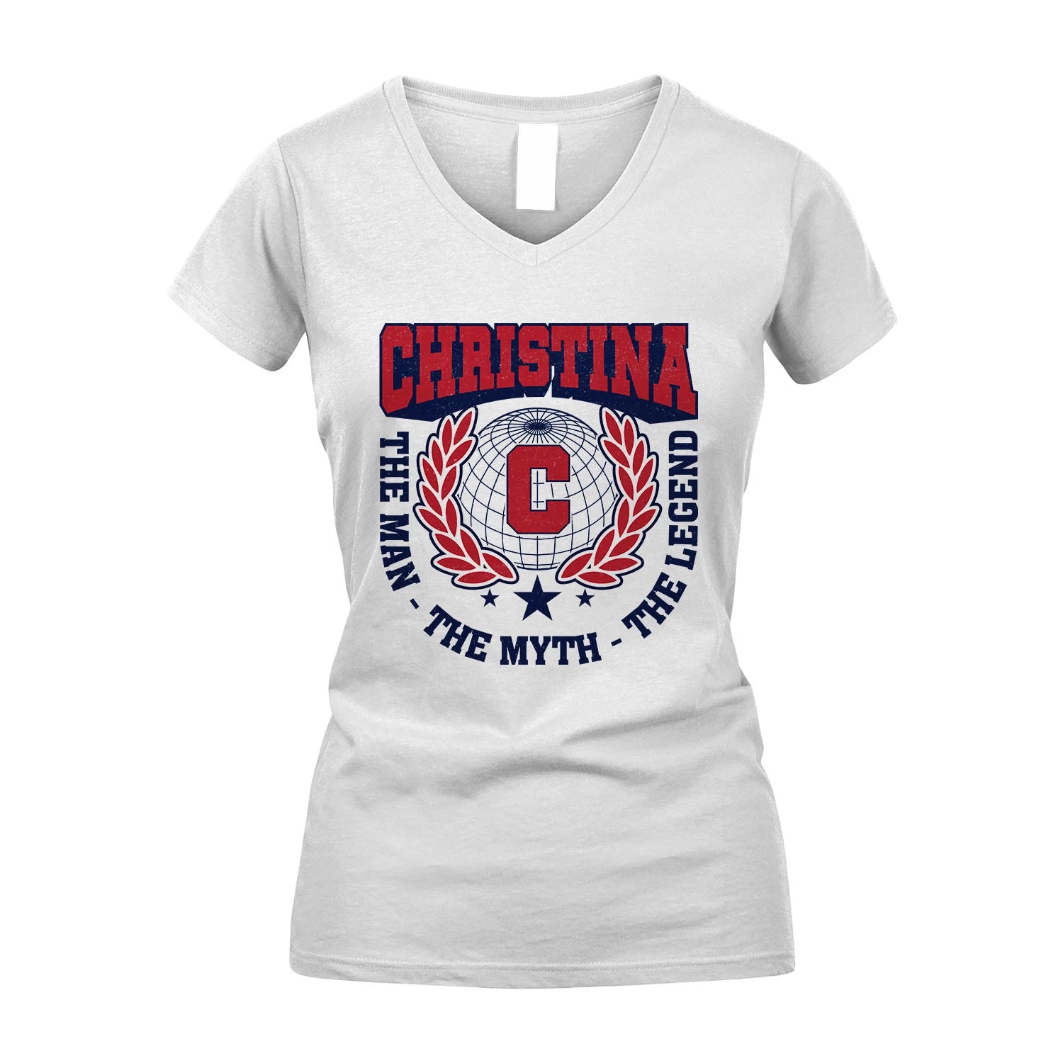 The Man The Myth The Legend Logo Shirt CHRISTINA M1-30