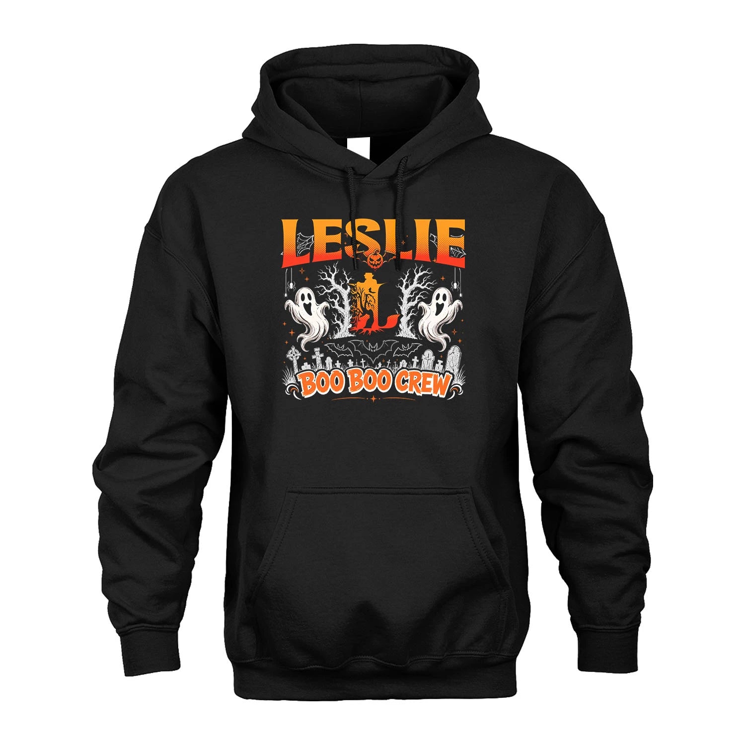 Boo Boo Crew Halloween Custom Name Shirt LESLIE M1-28