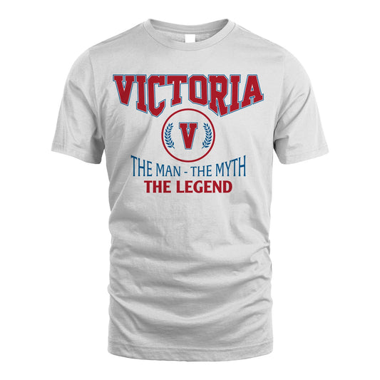 The Man The Myth The Legend Jet Style Shirt VICTORIA M1-9