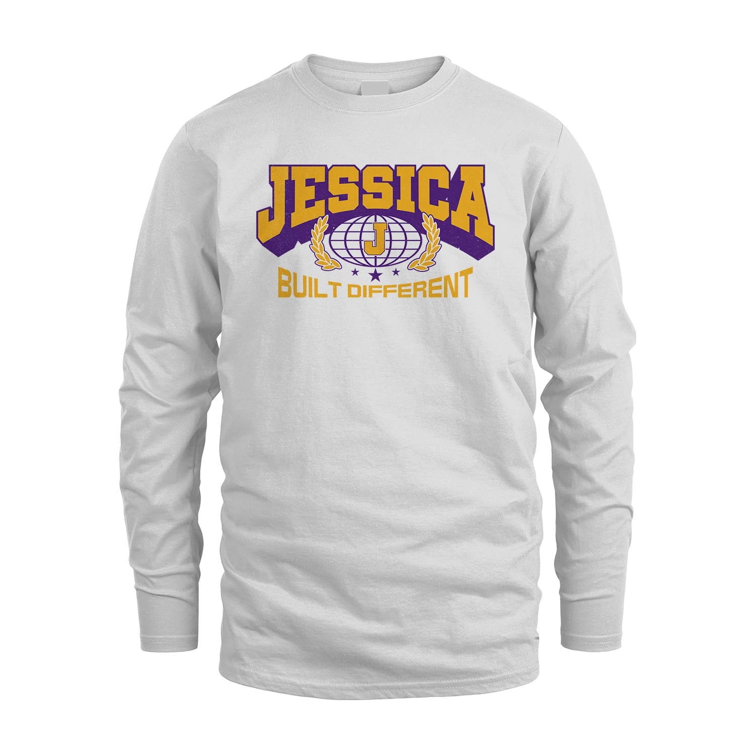 Your Name Built Different Sporty Shirt JESSICA M1-32