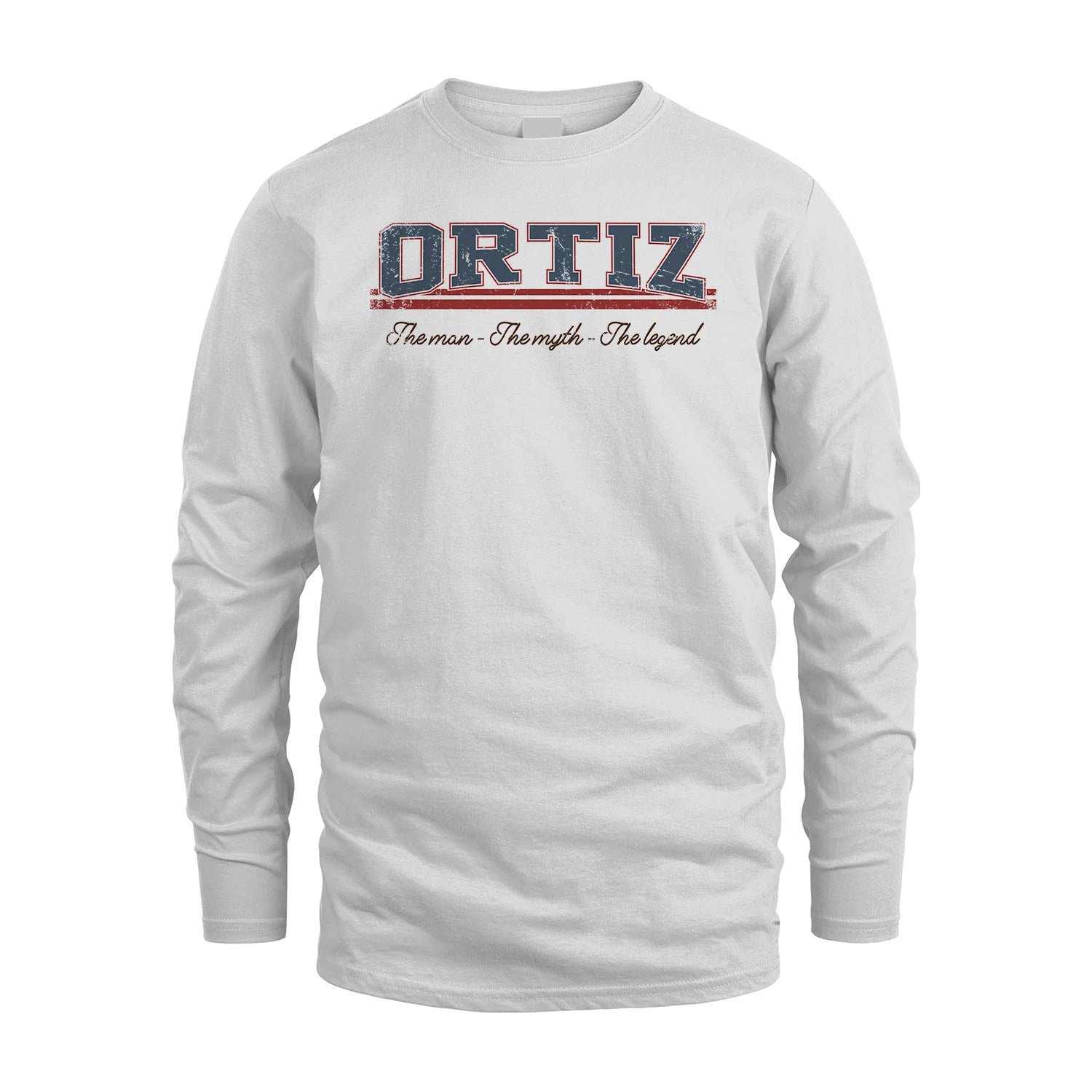 The Man The Myth The Legend Vintage Shirt ORTIZ M1-6