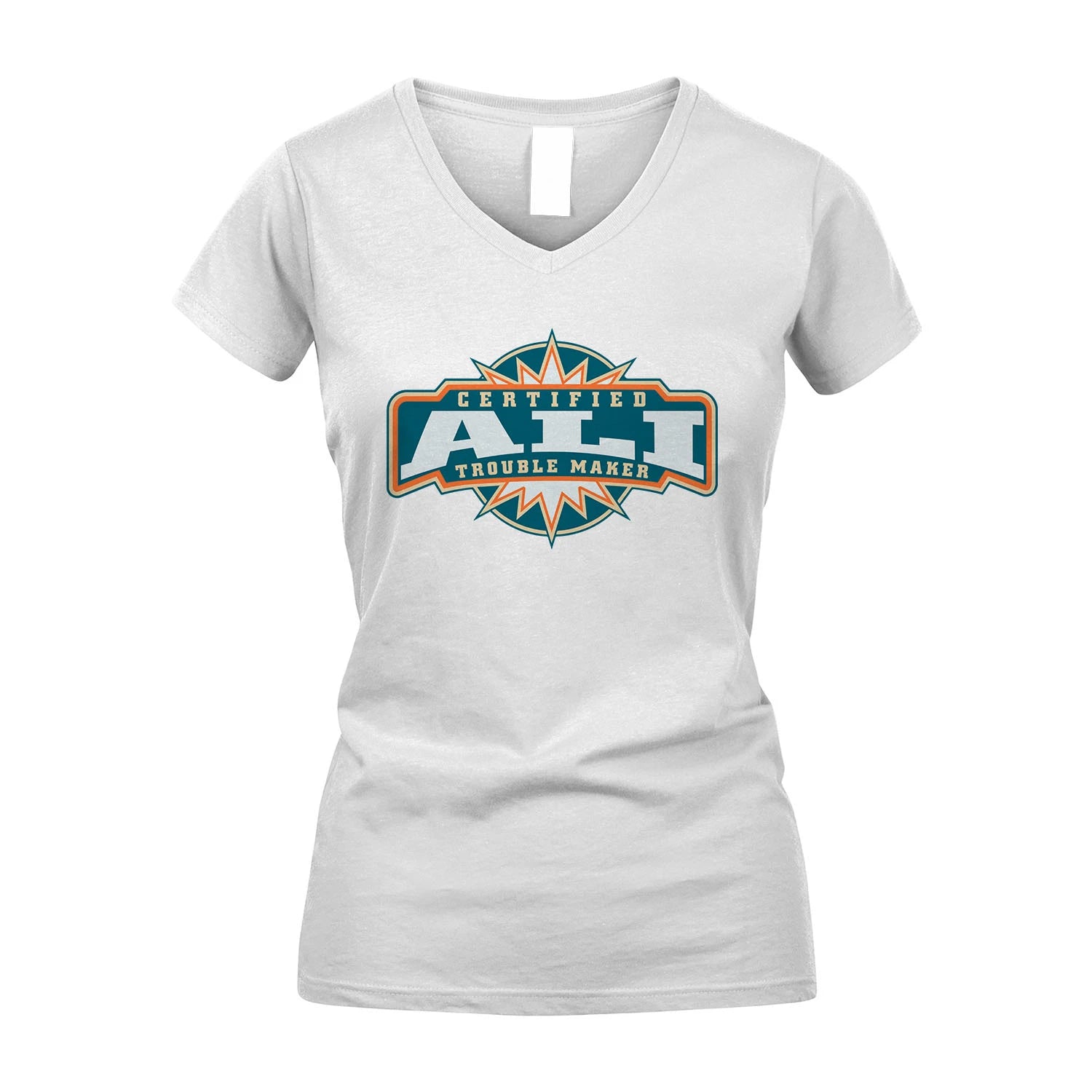 Certified Your Name Trouble Maker Shirt ALI M1-36