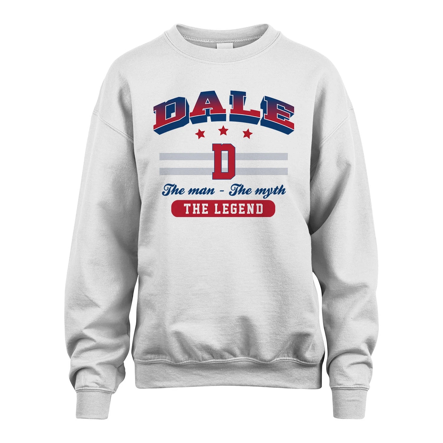 The Man The Myth The Legend With Your Name Shirt DALE M1-35