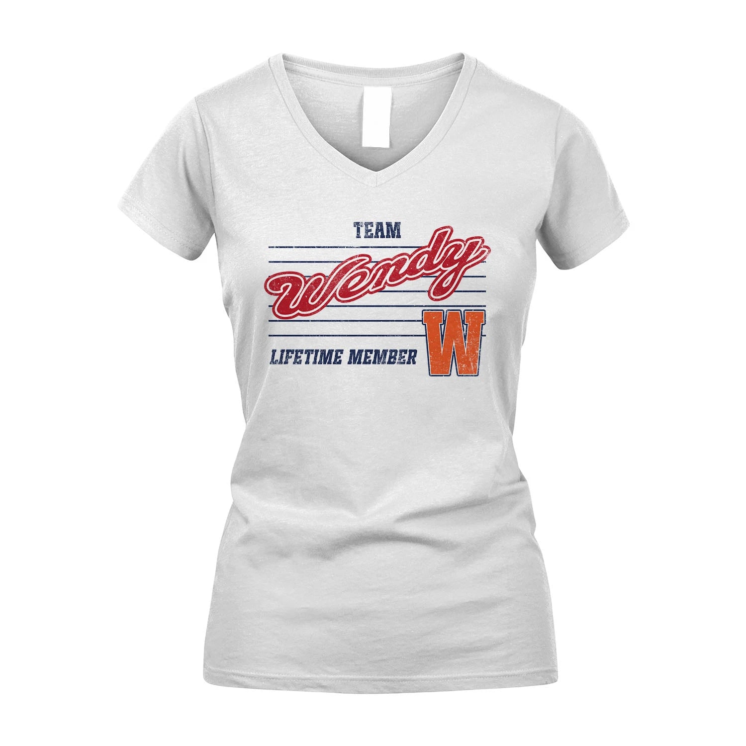 Team Your Name Lifetime Member Vintage Shirt WENDY M1-24