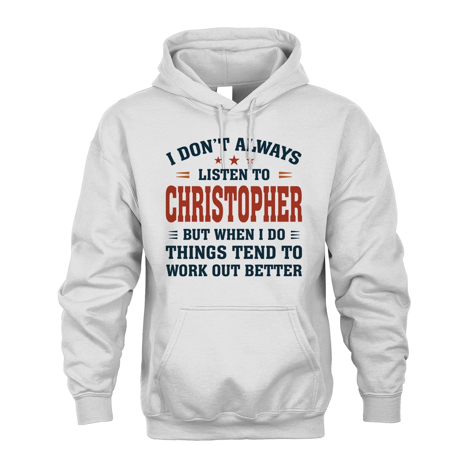 I Don't Always Listen To... CHRISTOPHER M1-2