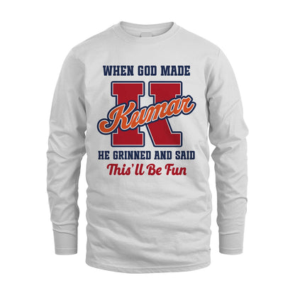 God Made Your Name Custom Shirt KUMAR M1-16