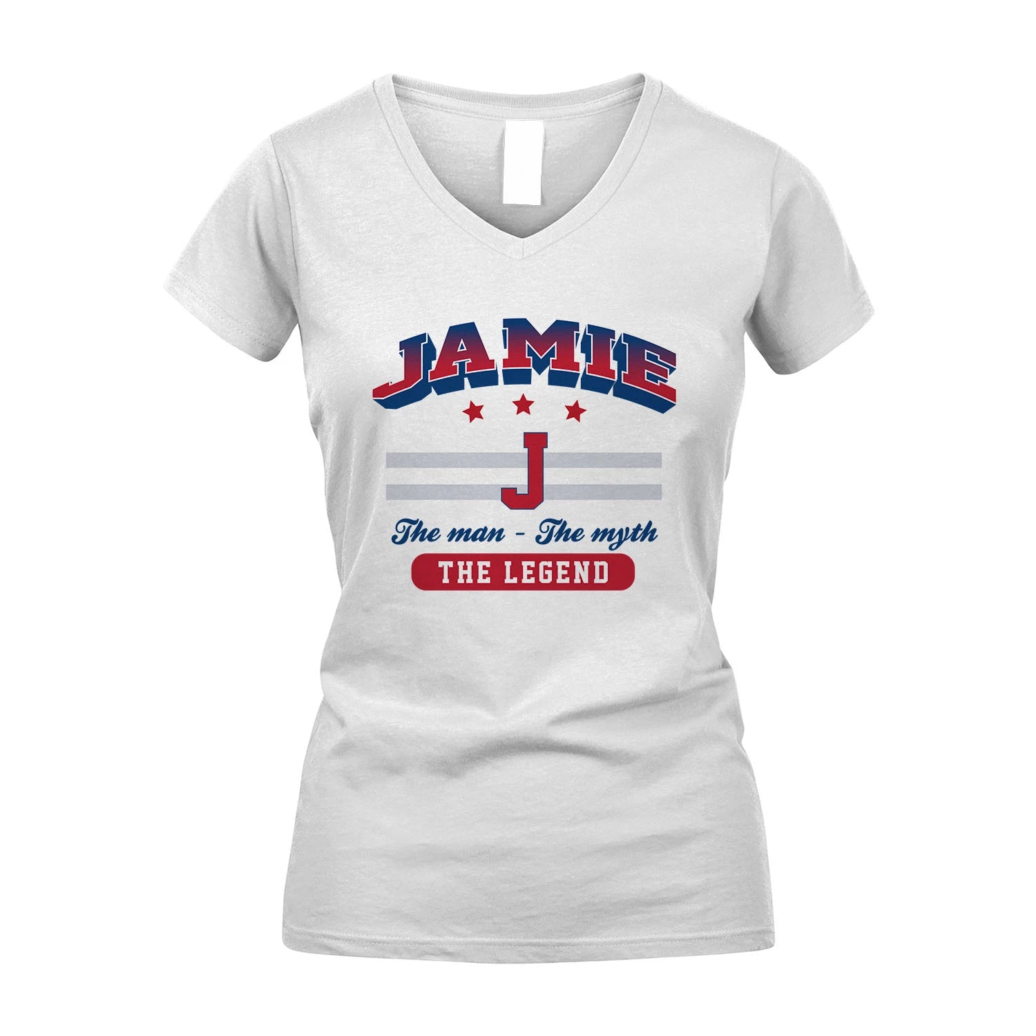 The Man The Myth The Legend With Your Name Shirt JAMIE M1-35