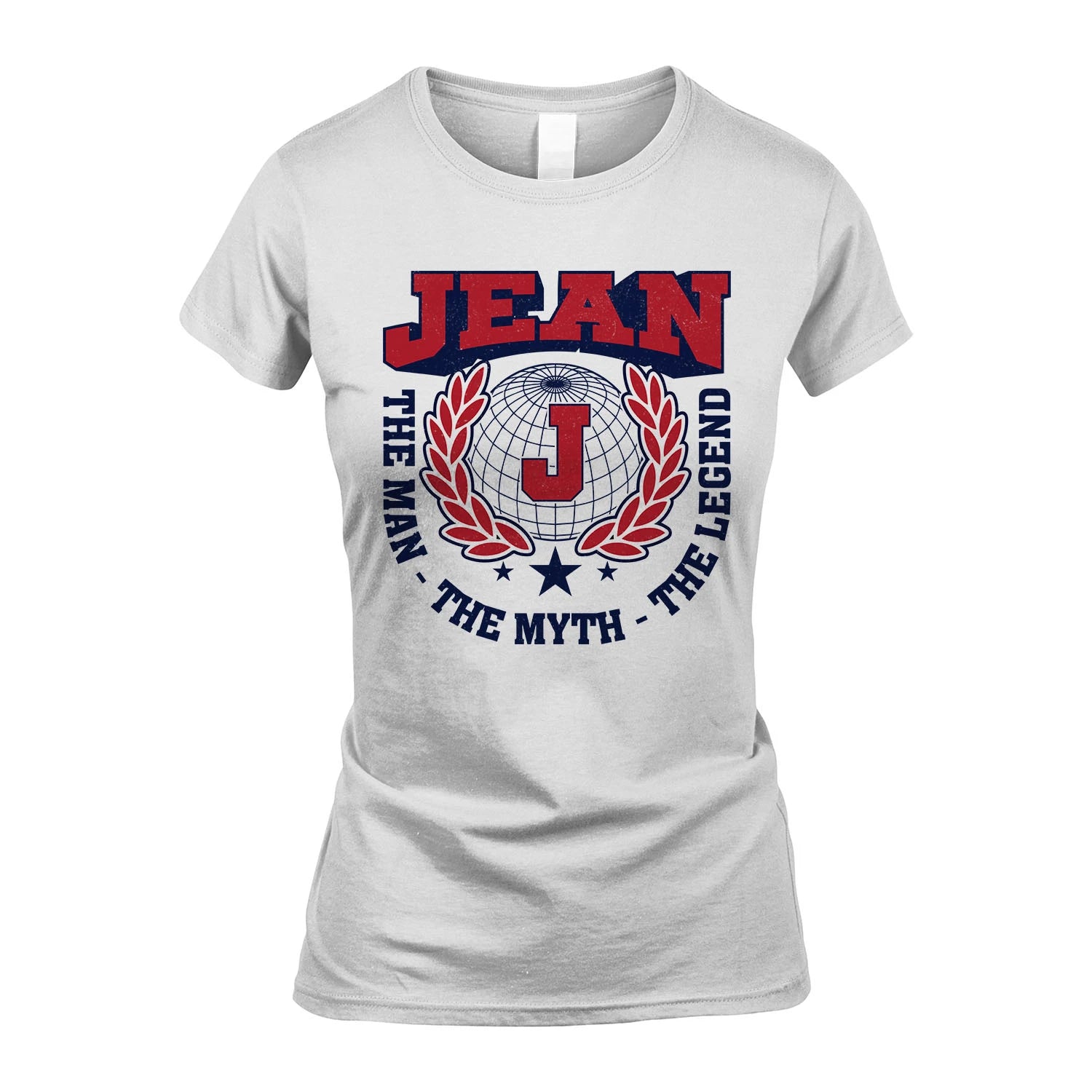 The Man The Myth The Legend Logo Shirt JEAN M1-30