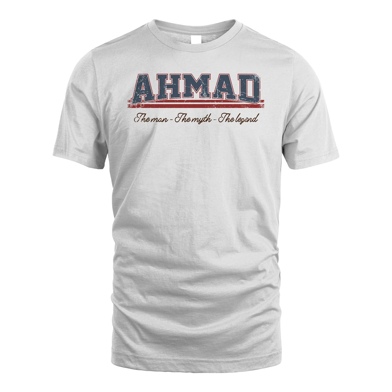 The Man The Myth The Legend Vintage Shirt AHMAD M1-6