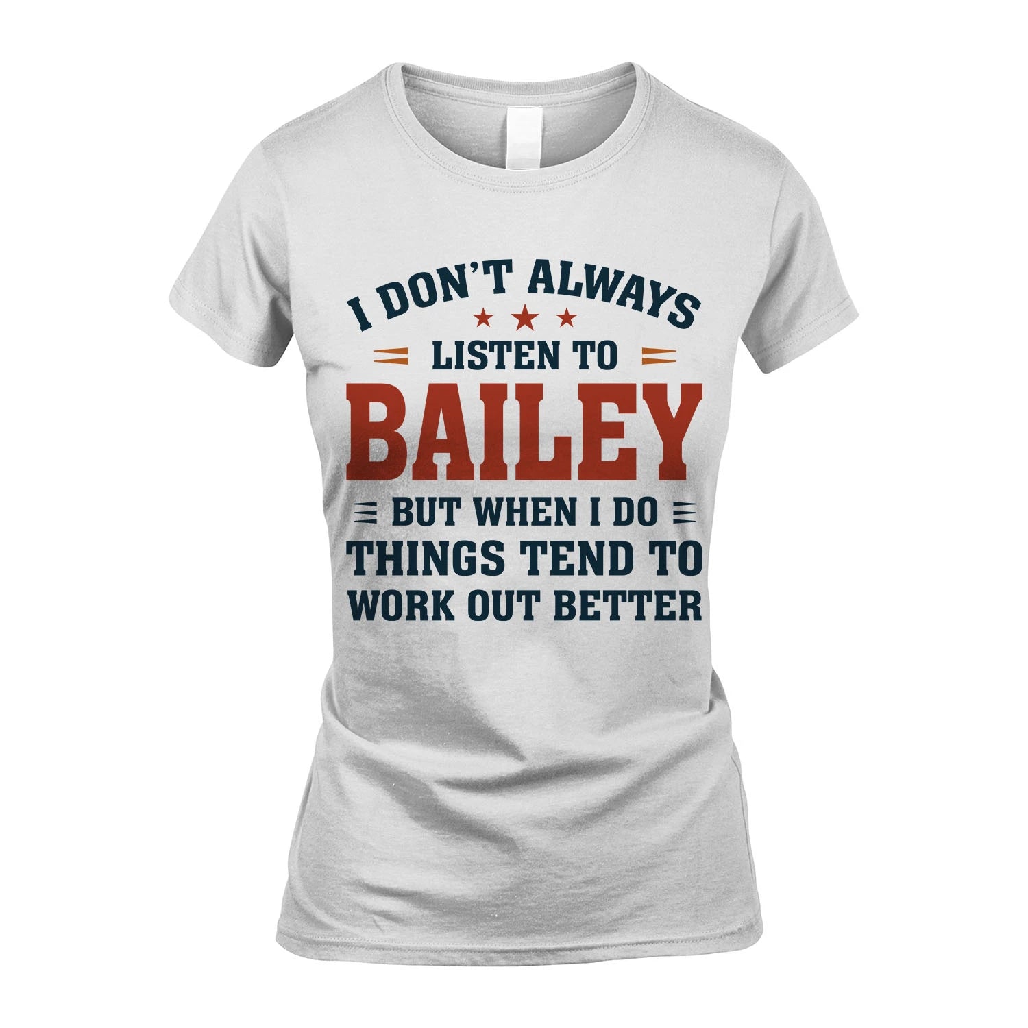 I Don't Always Listen To... BAILEY M1-2
