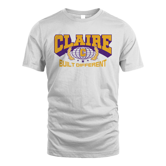 Your Name Built Different Sporty Shirt CLAIRE M1-32