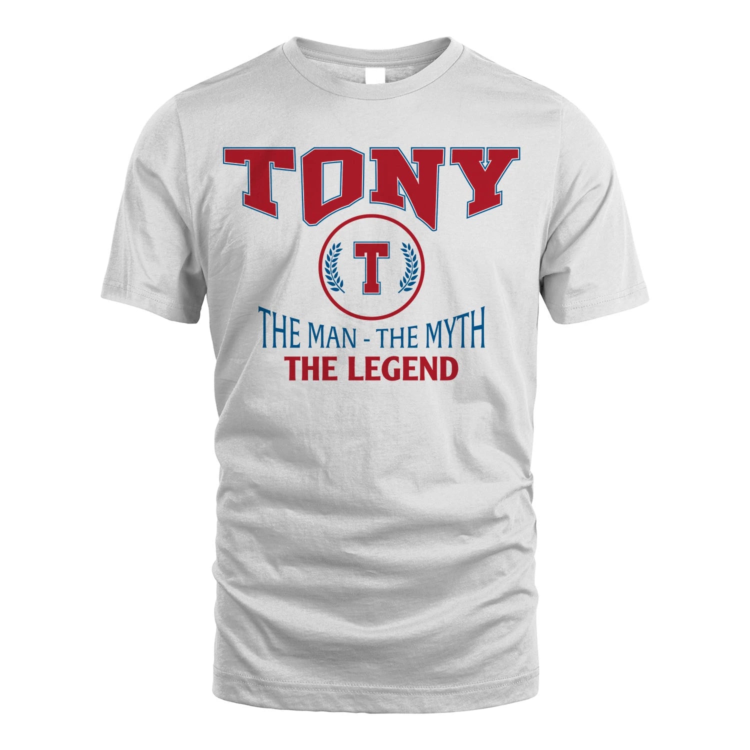 The Man The Myth The Legend Jet Style Shirt TONY M1-9